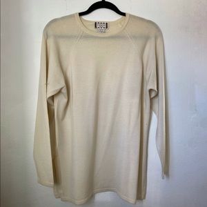 Henru Bendel Cream Crewneck